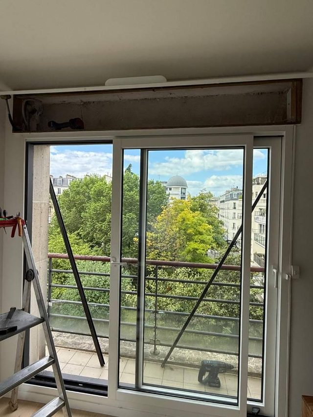 Remplacement Volet Traditionnel par Volet Motorisé Somfy - Levallois-Perret