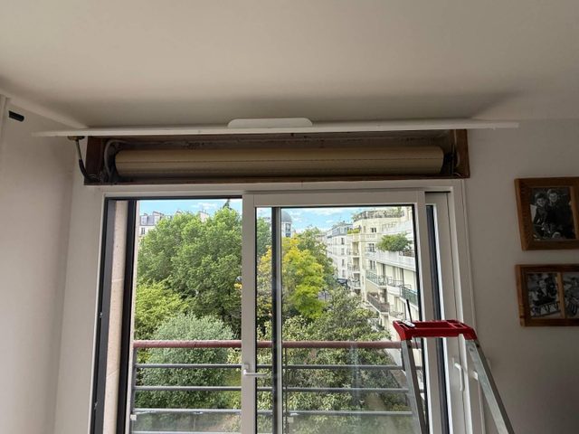 Remplacement Volet Traditionnel par Volet Motorisé Somfy - Levallois-Perret